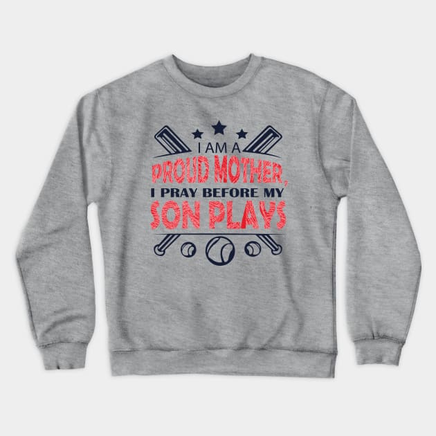 Great proud mother Crewneck Sweatshirt by manal